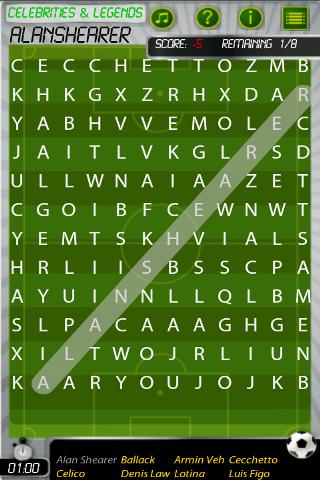 Word Search Soccer Free Android Casual