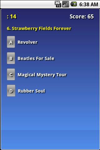 Beatles Album Trivia Android Casual