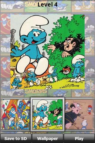 The Smurfs Puzzle : Jigsaw Android Brain & Puzzle