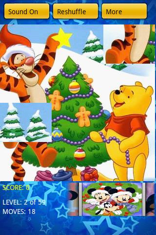 Dīsney Cartoon Puz. Android Brain & Puzzle