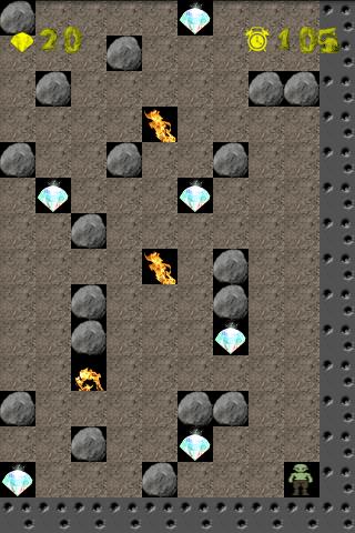 Boulders and Diamonds Android Arcade & Action