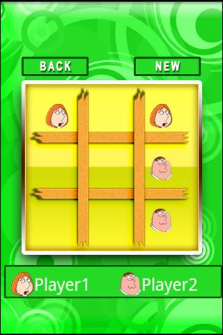 Tic Tac Toe w/FamilyGuy Android Brain & Puzzle