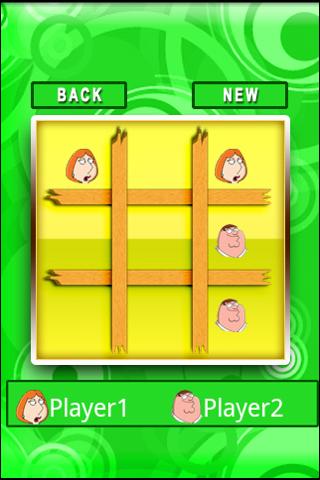 Tic Tac Toe w/FamilyGuy