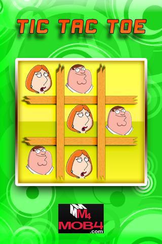 Tic Tac Toe w/FamilyGuy Android Brain & Puzzle
