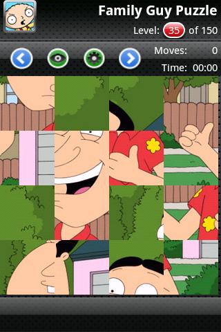 Family Guy Puzzle Game