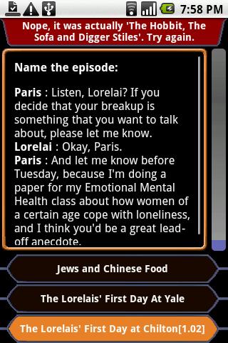 Gilmore Girls – QuoteTrivia Android Casual