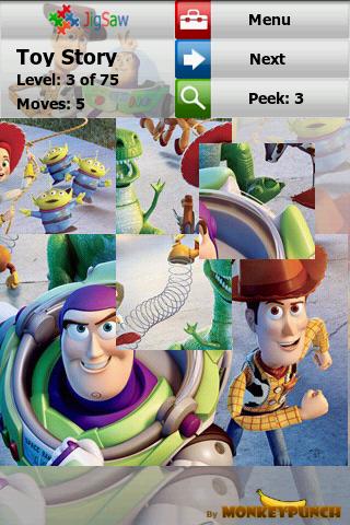 Toy Story Puzzle : Jigsaw Android Brain & Puzzle