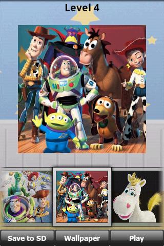Toy Story Puzzle : Jigsaw Android Brain & Puzzle