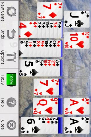 Russian Cell Solitaire Android Cards & Casino