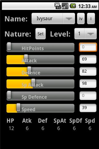 Pokemon Stats Calc Android Arcade & Action