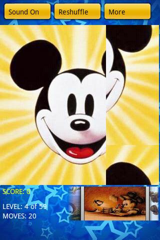 MickyMouse Cartoon Puz. Android Brain & Puzzle