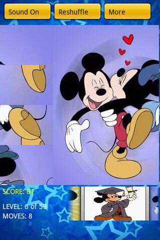 MickyMouse Cartoon Puz. Android Brain & Puzzle