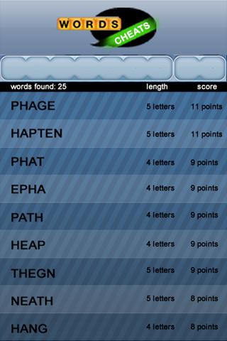 Words for friends Cheat App