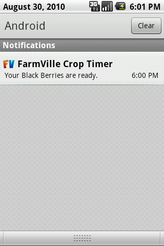 FarmVille Crop Timer Android Casual