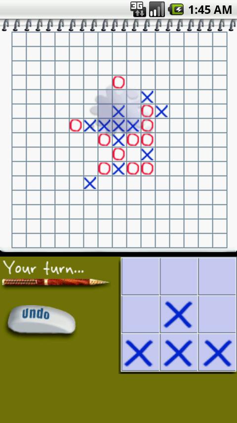 Big Tic Tac Toe Android Brain & Puzzle