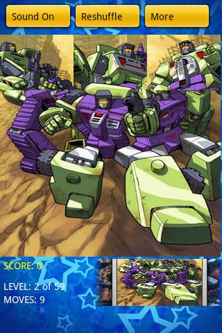 *Transformers* Cartoon Puz. Android Brain & Puzzle