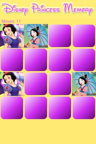 Disney Princess Memory Android Casual