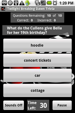 Twilight Trivia: Breaking Dawn Android Brain & Puzzle