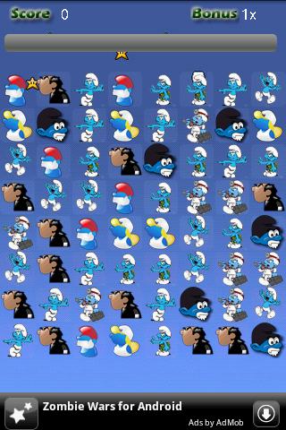 The Smurfs Matching Android Brain & Puzzle