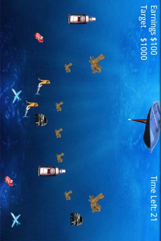 Treasure fishing Lite Android Arcade & Action