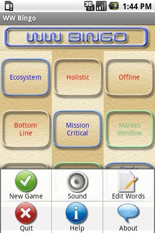 WW Bingo Android Brain & Puzzle