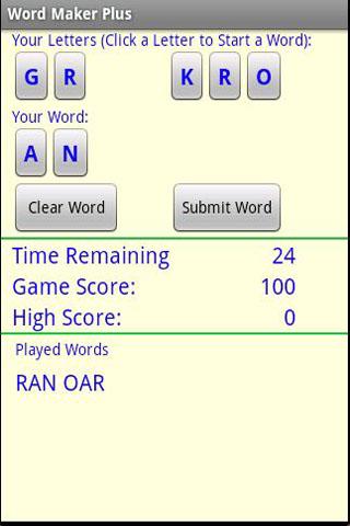Word Maker FREE Android Brain & Puzzle
