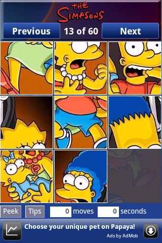 The Simpsons Android Casual