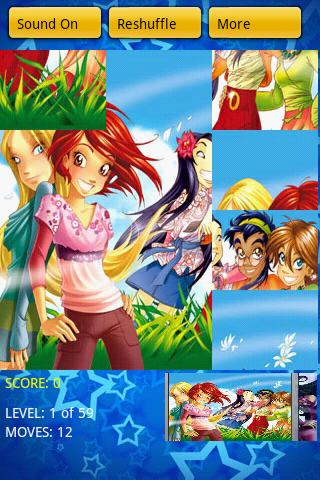 *W.I.T.C.H.* Cartoon Puz. Android Casual