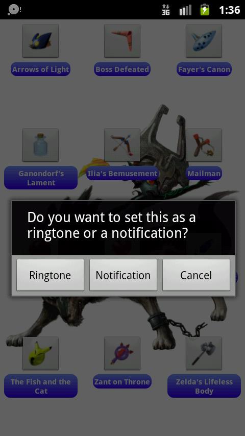 Zelda Soundboard: TP I Android Casual