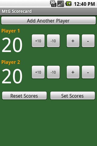 MTG Scorecard Android Cards & Casino
