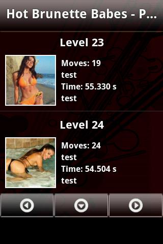 Hot Brunette Babes – PuzzleBox Android Brain & Puzzle