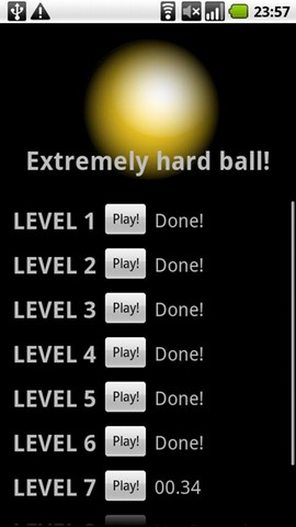 Extremely Hard Ball! Android Brain & Puzzle