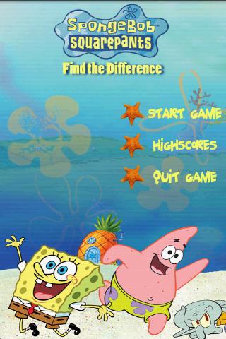 Sp0ngeb0b Find the Difference Android Arcade & Action
