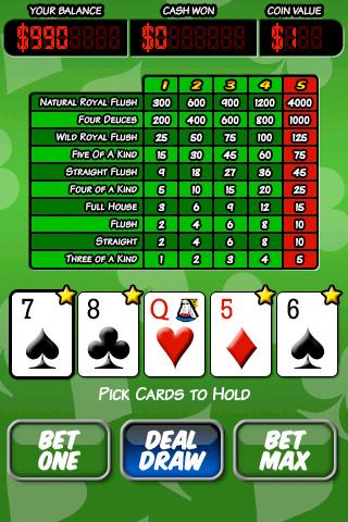 Ace Roller Video Poker Android Cards & Casino