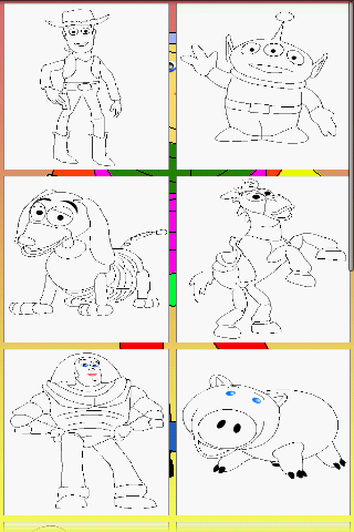 Toy Story 3 Coloring Pages Android Casual