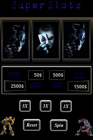 Super Slotz Android Cards & Casino