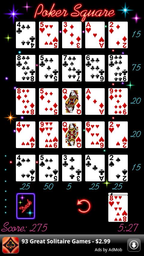 Poker Square Android Cards & Casino