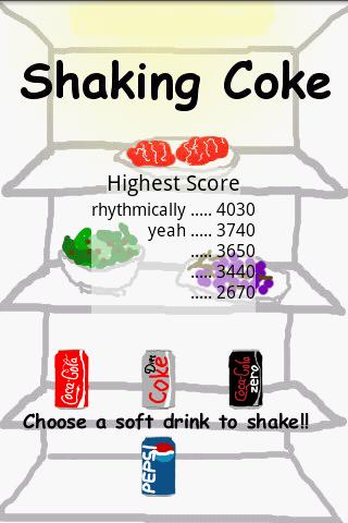 Shaking Coke Android Casual