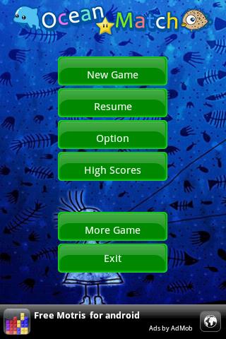 Ocean Matching Android Brain & Puzzle