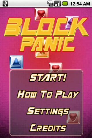 Block Panic! DEMO