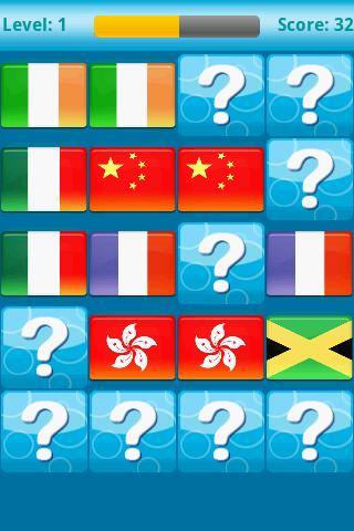 Flag Memory Game Android Casual
