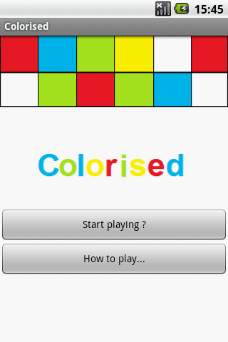 Colorised [DEMO] Android Brain & Puzzle