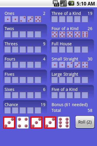 Simple Dice Android Casual