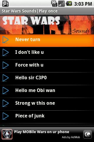 Starwars Sounds & Ringtone Android Brain & Puzzle