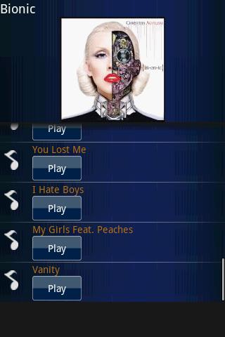 Christina Aguilera-[Bionic] Android Entertainment