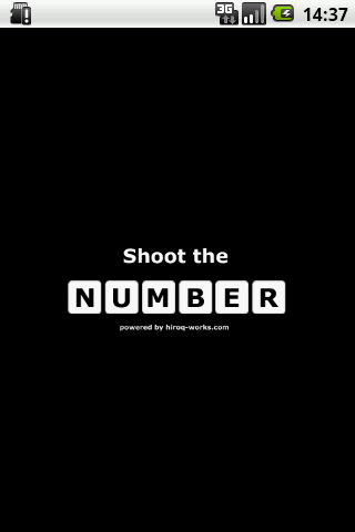 Shoot the NUMBER