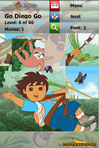 Go Diego Go Puzzle : Jigsaw