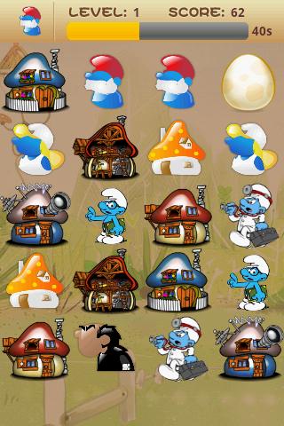 Smurf Memory Game Android Brain & Puzzle