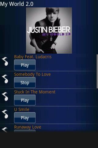 Justin Bieber-[My World 2.0] Android Entertainment