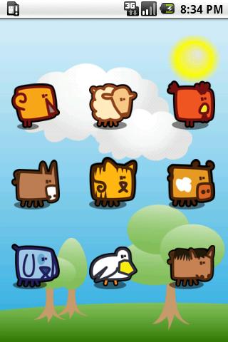 Farm Animals Android Brain & Puzzle